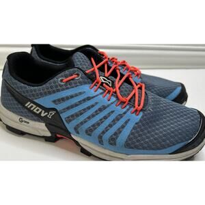 INOV-8 Roclite G290 V2 Mens 7.5 Women 9 Blue Hiking Athletic Trail Running Shoes